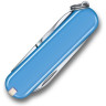 Нож-брелок Victorinox Classic SD Summer Rain 0.6223.28G, голубой